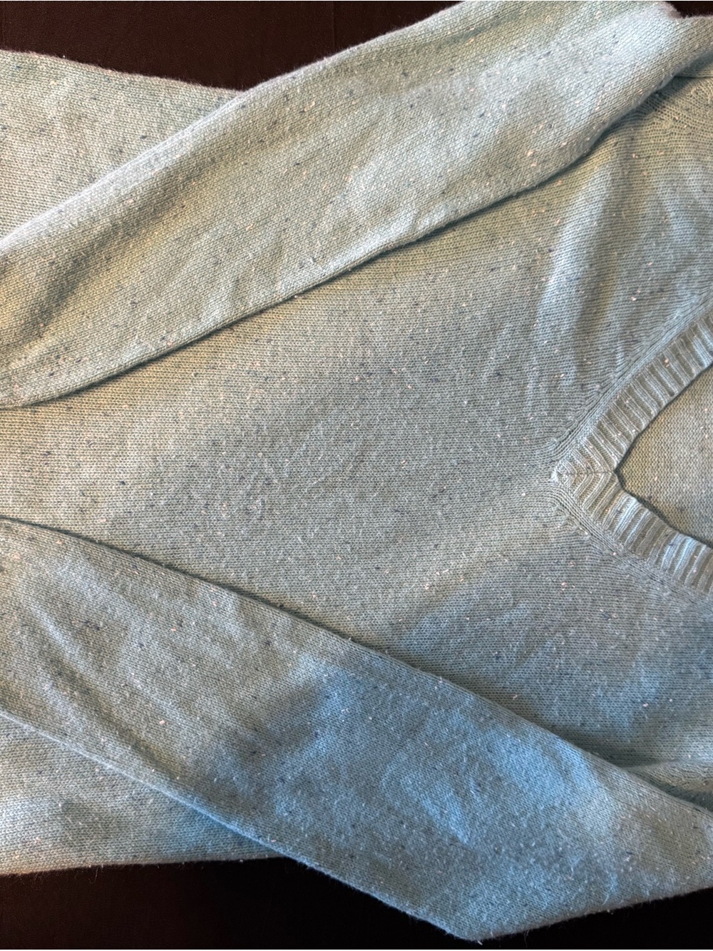 Old Navy Light Blue V-Neck Sweater for Women